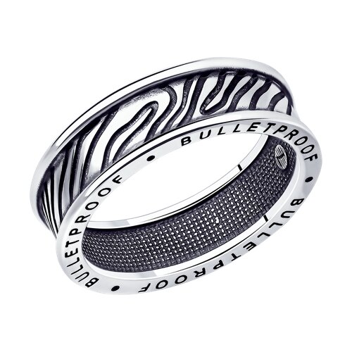 Кольцо мужское серебряное (Ag 925) 95010204
