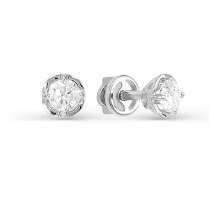 Серьги пусеты (Ag 925) с052084
