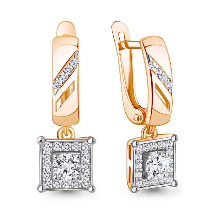 Серьги (Ag 925) 49984А.6