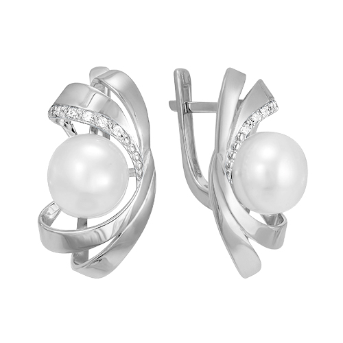 Серьги серебряные (Ag 925) 251-0633-21
