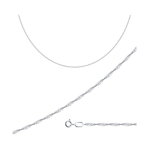 Цепь сингапур (Ag 925) 96-180-09030-1