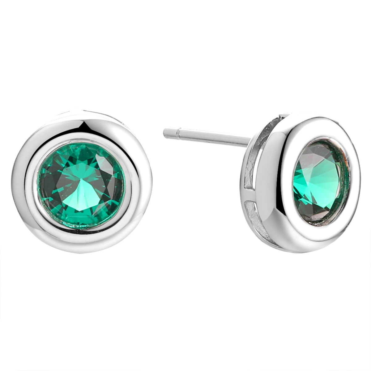 Серьги пусеты (Ag 925) TC-E02376-X-W-NCE-X-X