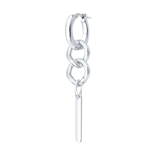 Серьга моно (Ag 925) 94170429
