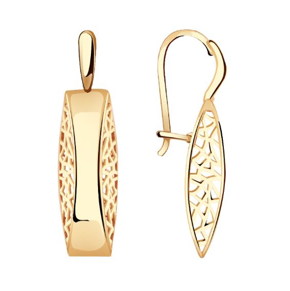 Серьги (Au 585) Сд3593