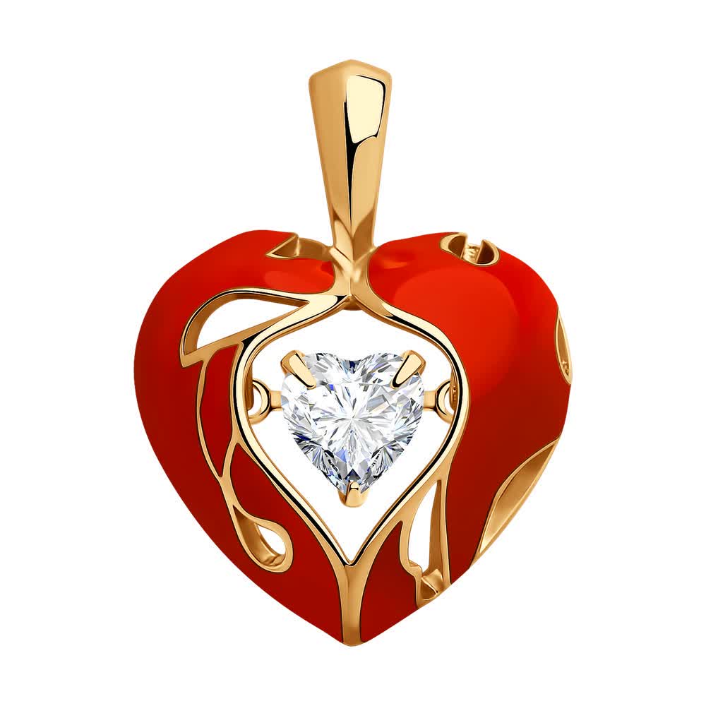 Подвеска Сердце (Ag 925) 93-130-01625-1
