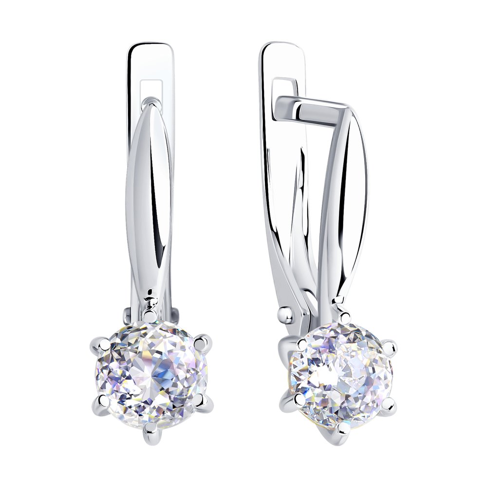 Серьги, фианит swarovski граф орлов Серьги, фианит swarovski граф орлов