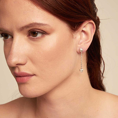 Серьги, без вставок Серьги, без вставок