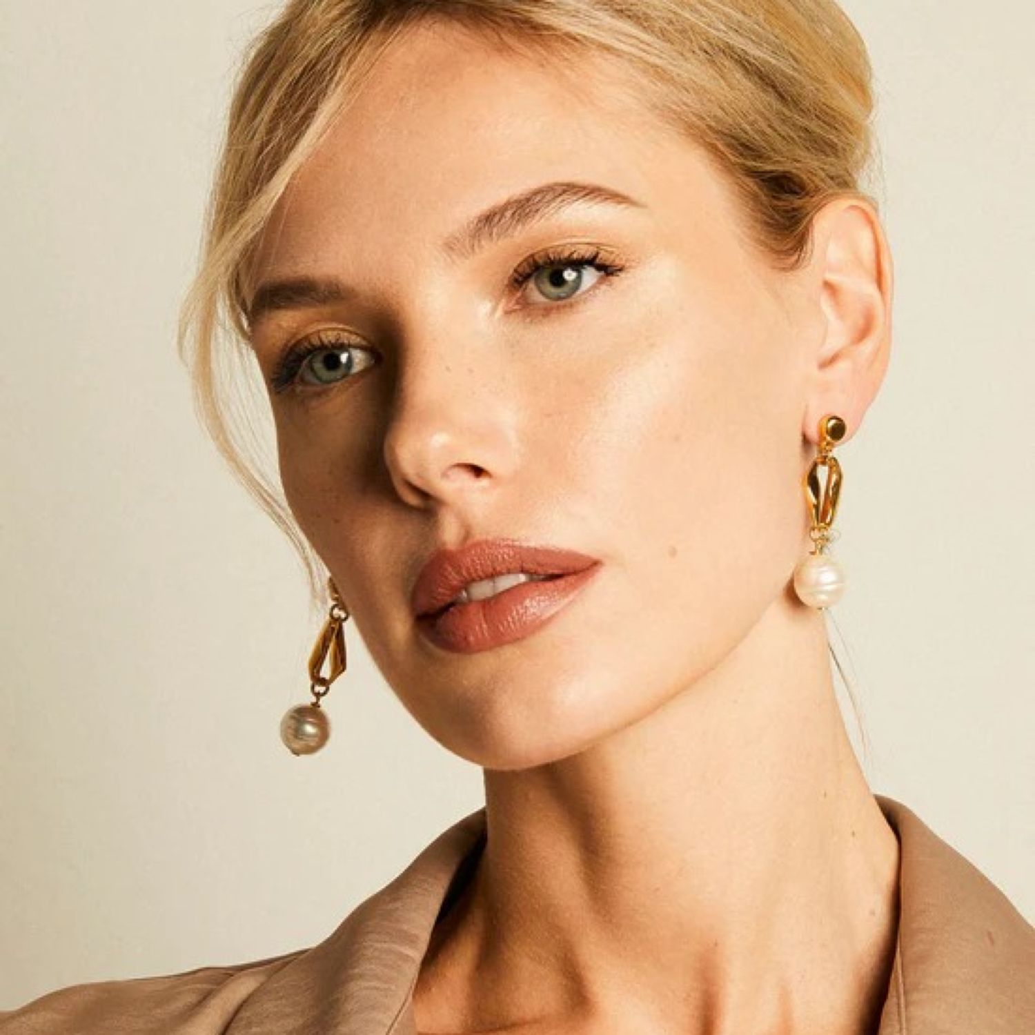 Серьги, жемчуг барокко Серьги, жемчуг барокко