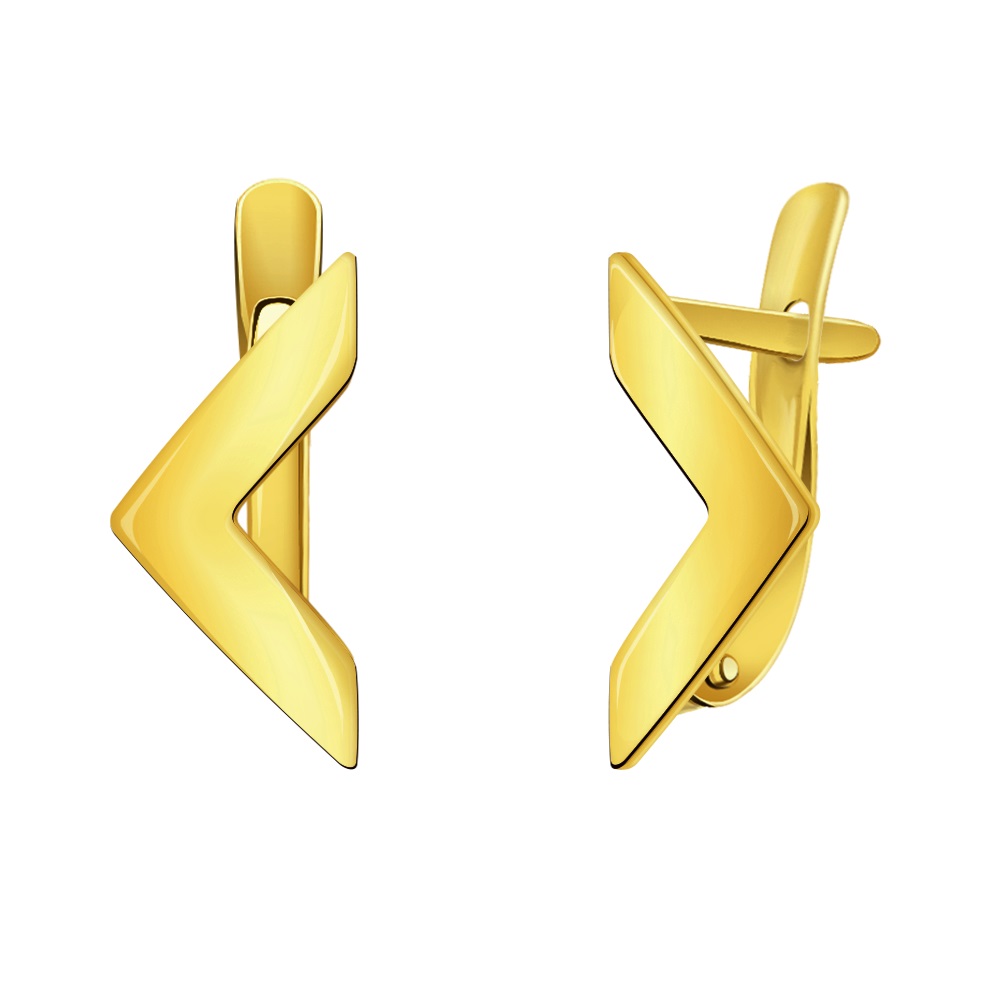 Серьги (Au 585) л22025