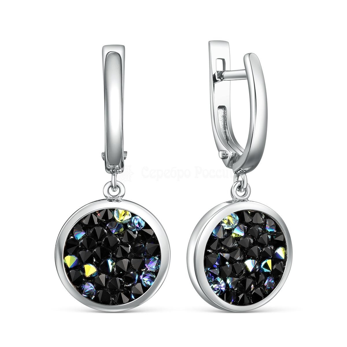 Серьги, кристалл swarovski Серьги, кристалл swarovski