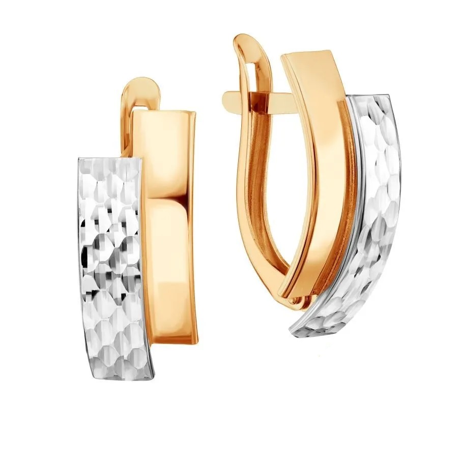 Серьги (Au 585) Т13062Б156