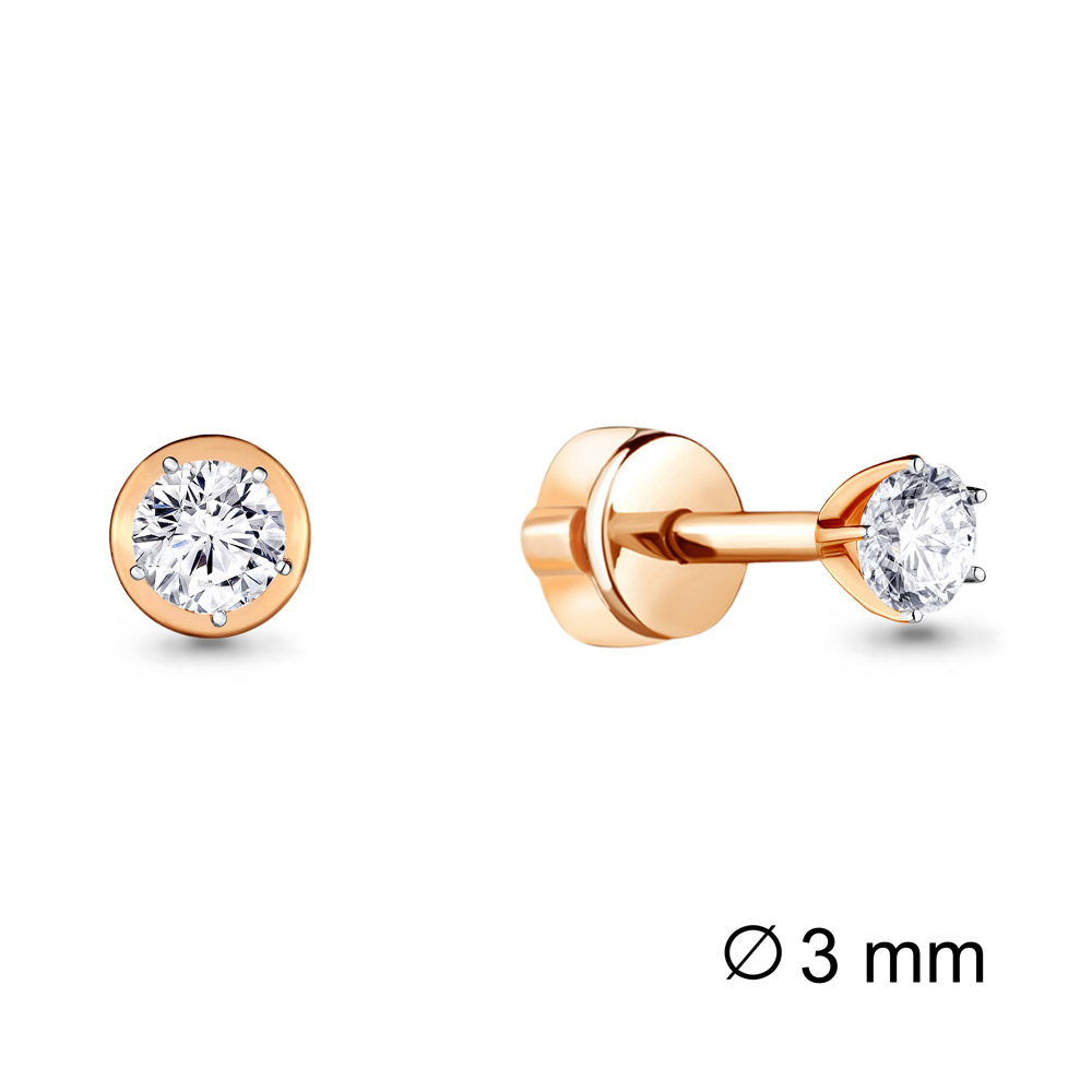 Серьги пусеты (Ag 925) 420821.6