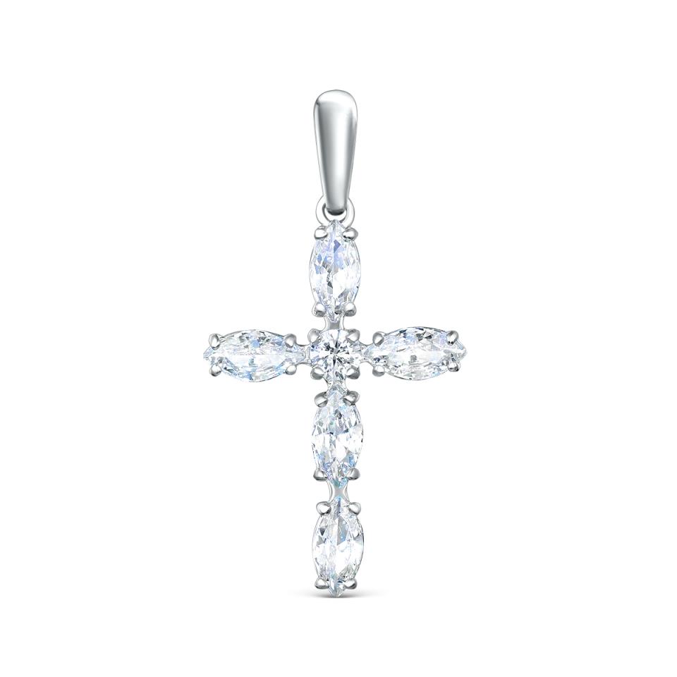 Крест декоративный (Ag 925) S3180181010р