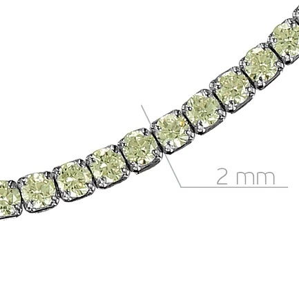 Колье, кубический цирконий Колье, кубический цирконий