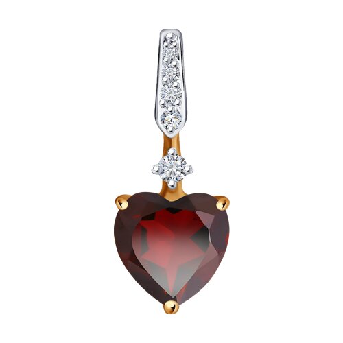 Подвеска Сердце (Au 585) 731648