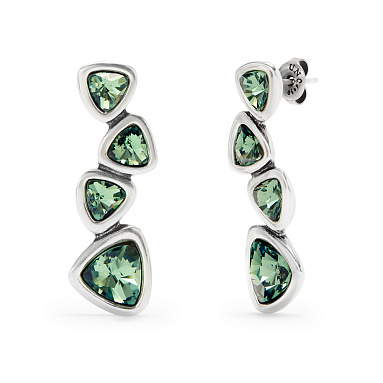 Серьги (Без пробы) PEN0983VRDMTL0U