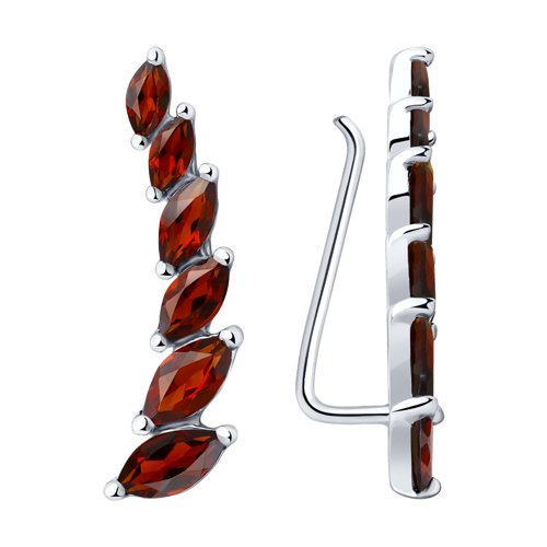 Серьги каффы (Ag 925) 92021349