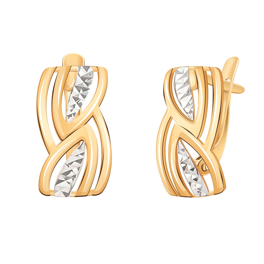 Серьги (Au 585) 20737а