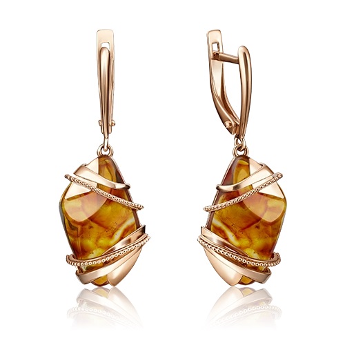 Серьги (Au 585) 02-4095-00-271-1110-46 №24 7