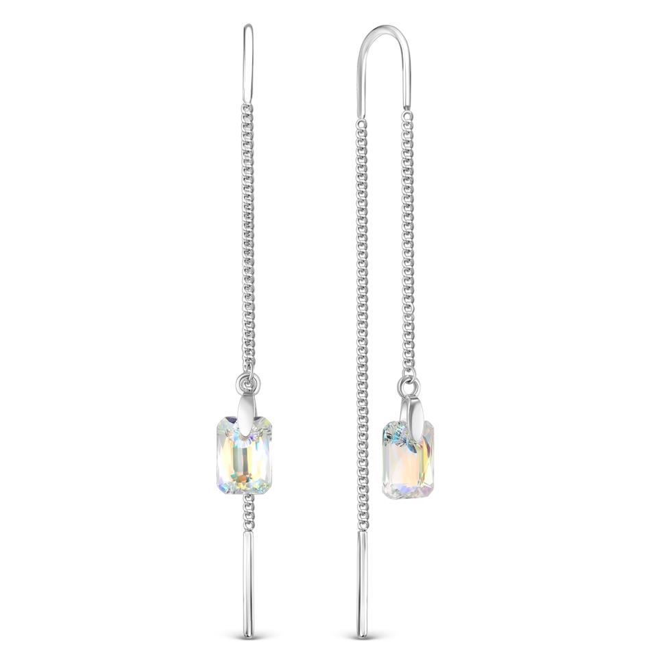 Серьги продевки (Ag 925) 00622с35-001AB