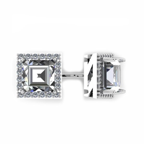 Серьги пусеты (Ag 925) 6002185-00775