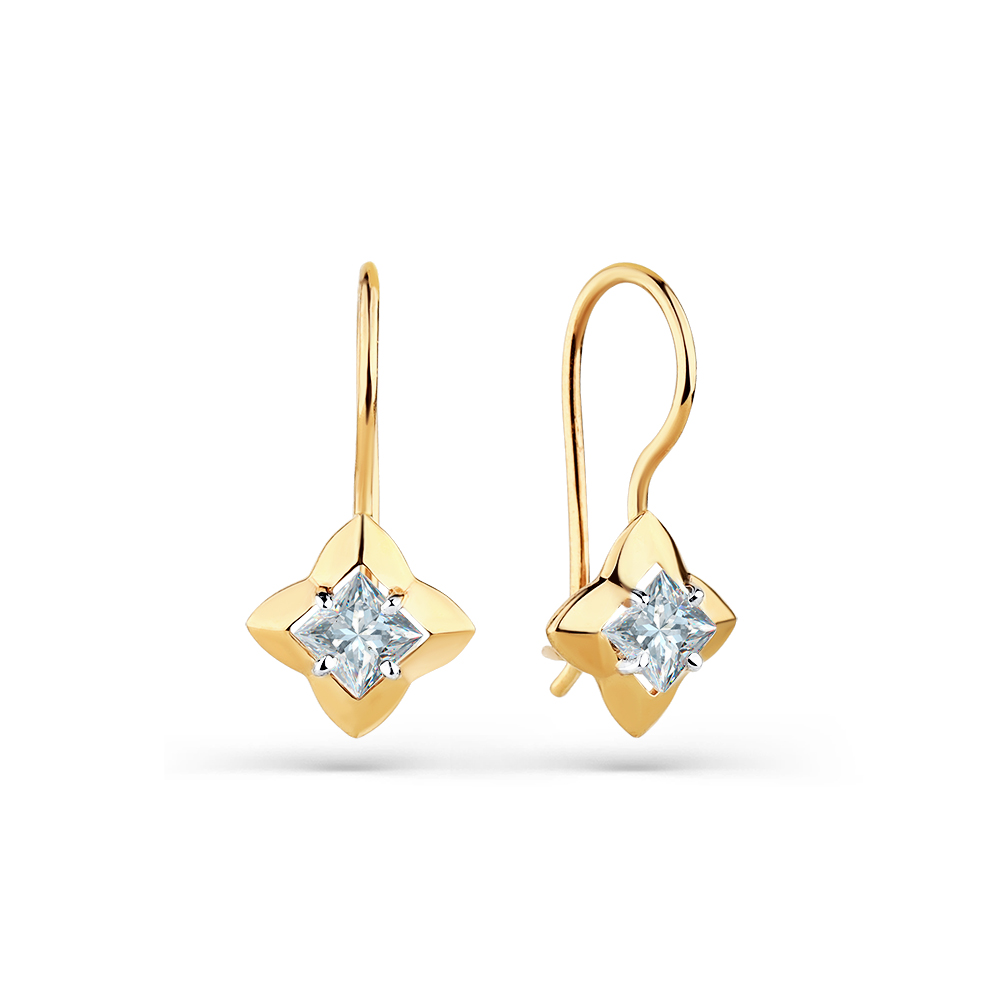 Серьги (Au 585) 009-0010-0001-011