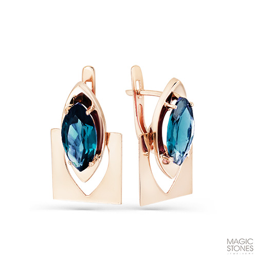 Серьги (Au 585) 02-3-026-1100-010