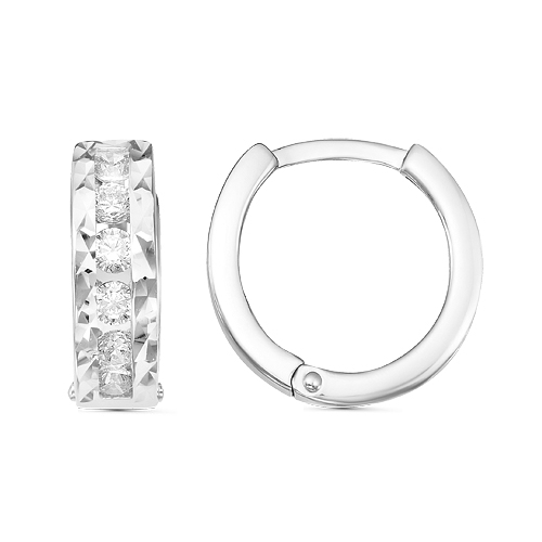 Серьги конго (Ag 925) с121340