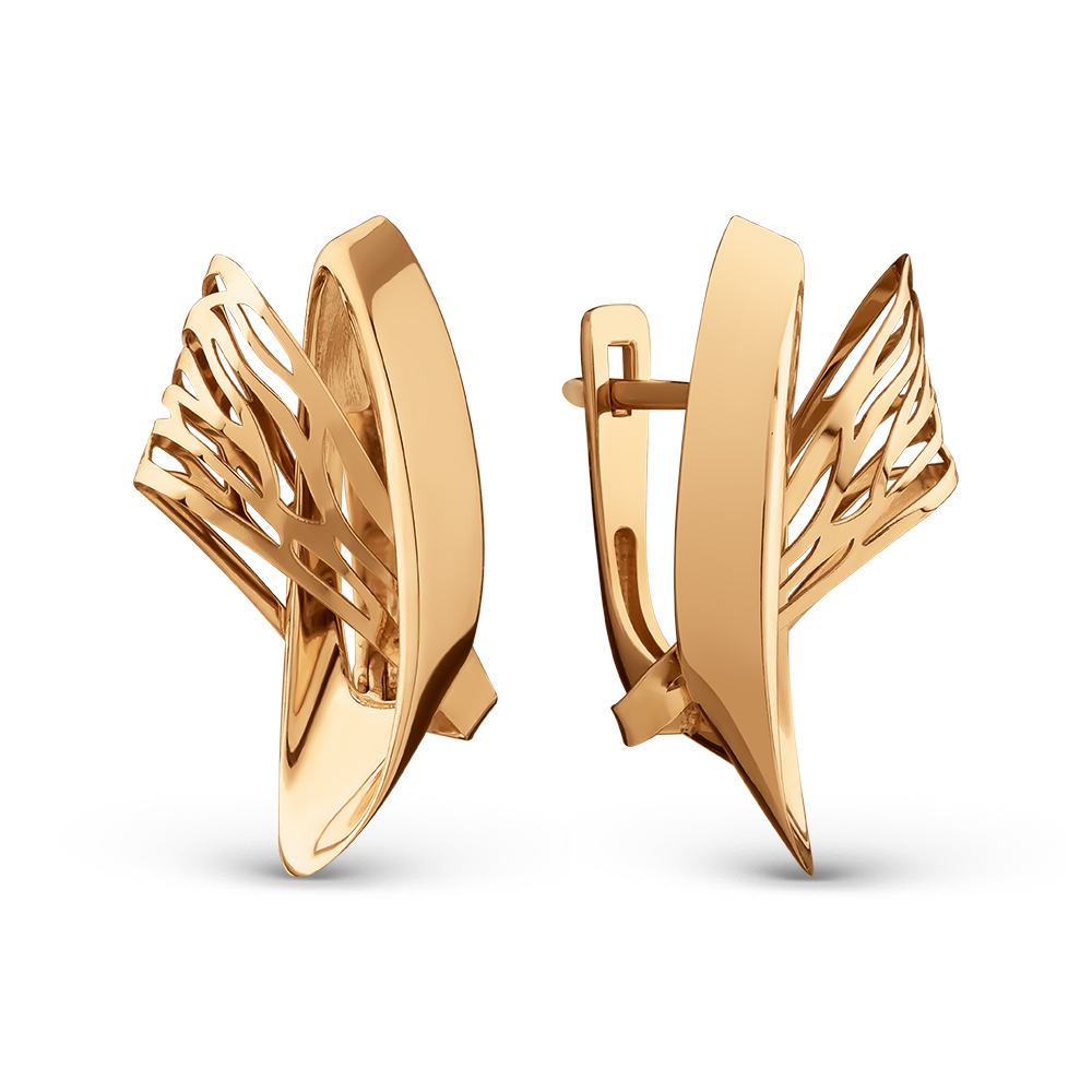 Серьги (Au 585) 504042-1000