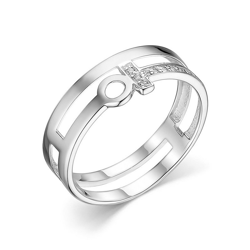 Колье из золота, корунд синт., Розовое золото