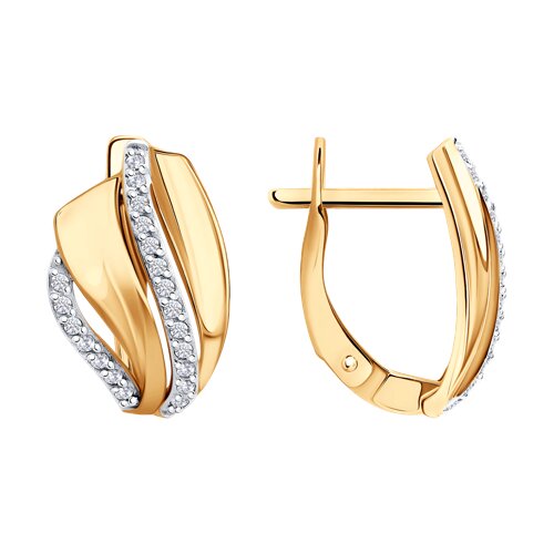 Серьги (Au 585) 0200749