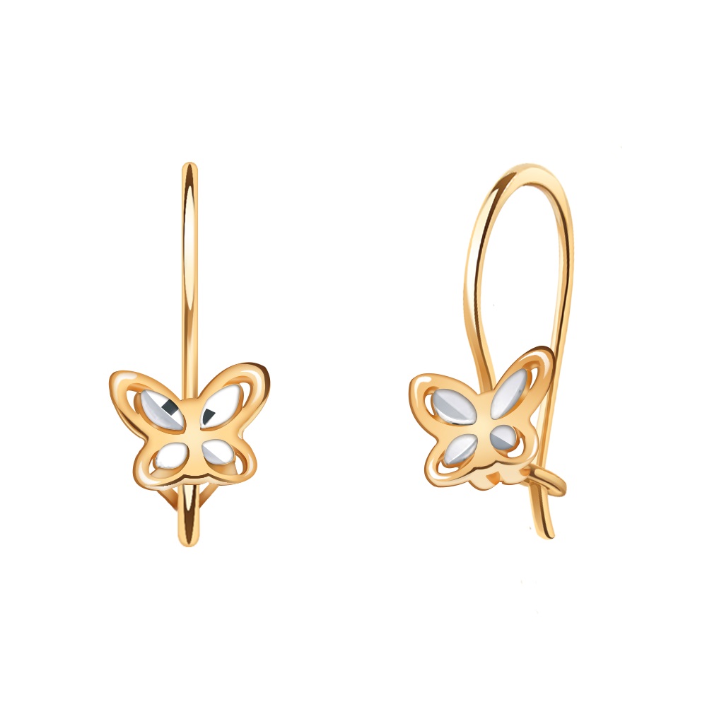 Серьги (Au 585) 20642а