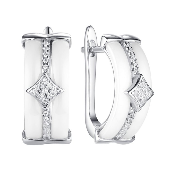 Серьги (Ag 925) TC-E00701-W-W-X-X-W