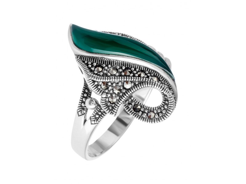 Кольцо (Ag 925) HR202