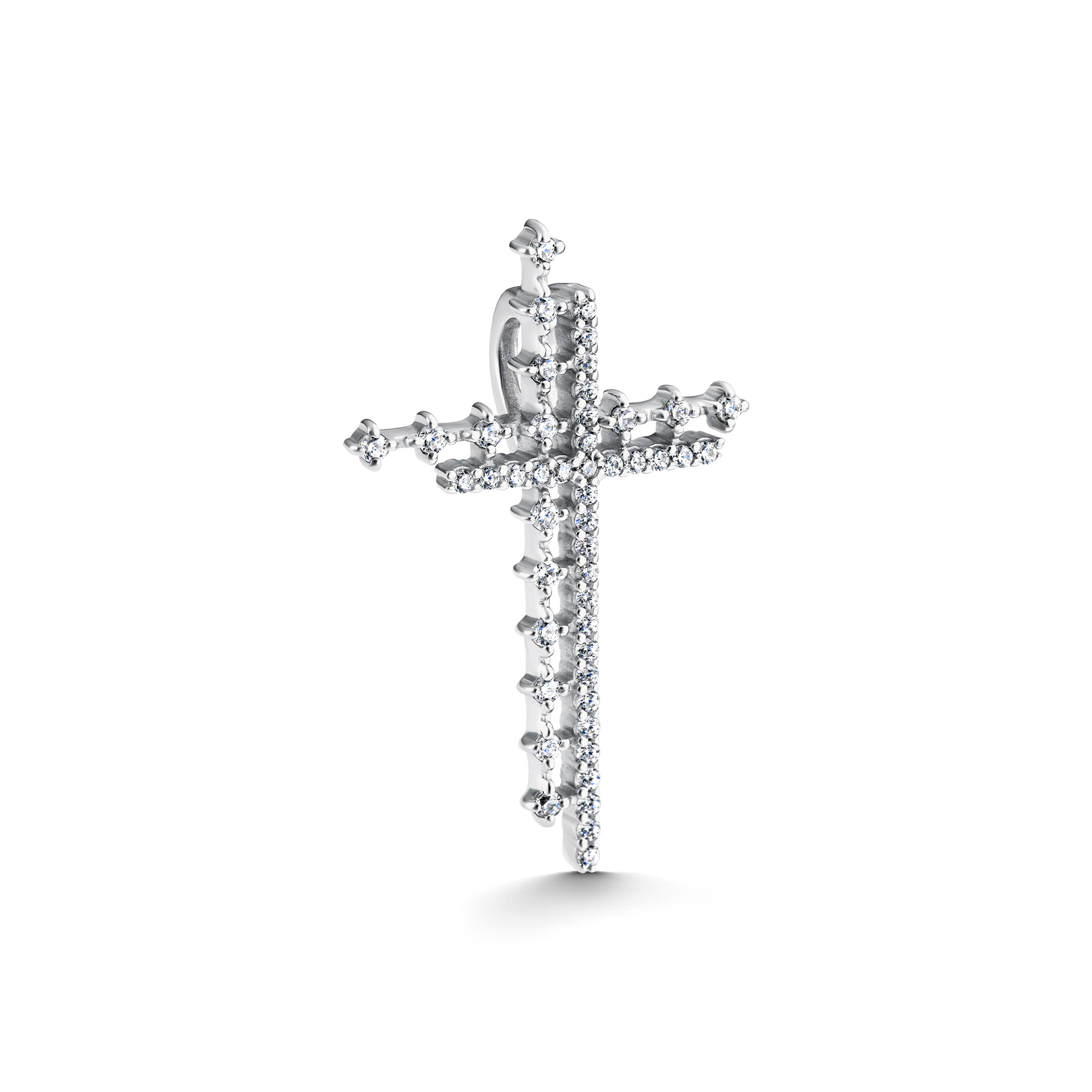 Крест декоративный (Ag 925) 03-5424-00КЦ-00