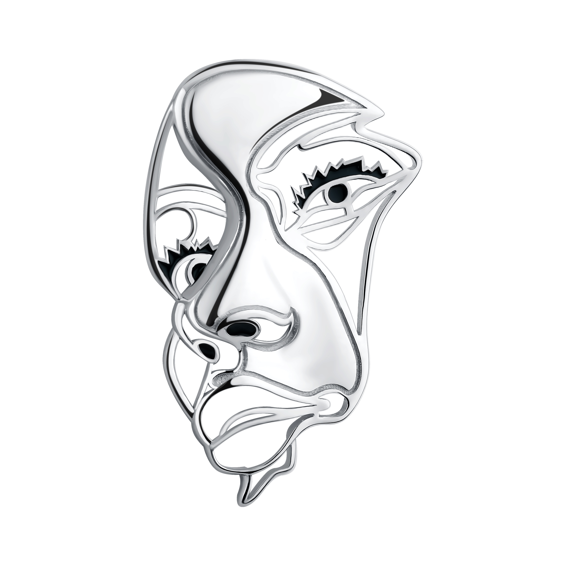 Брошь (Ag 925) 60-79-0000-12769