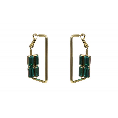 Колье из золота, корунд синт., Розовое золото