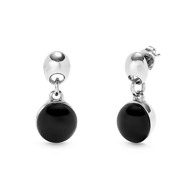 Колье из золота, корунд синт., Розовое золото