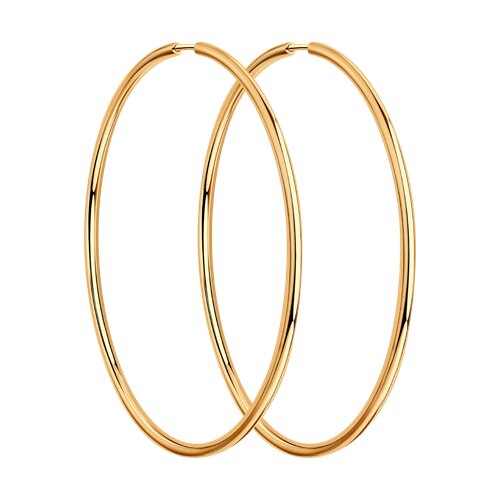 Серьги конго (Au 585) 140224