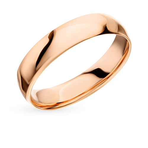 Колье из золота, корунд синт., Розовое золото