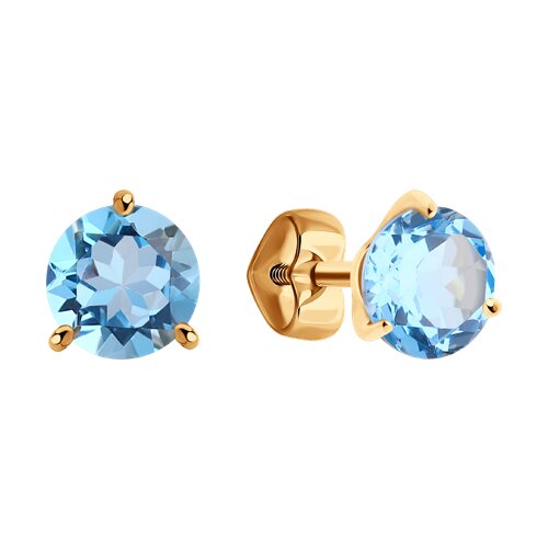 Серьги пусеты (Au 375) 37728714