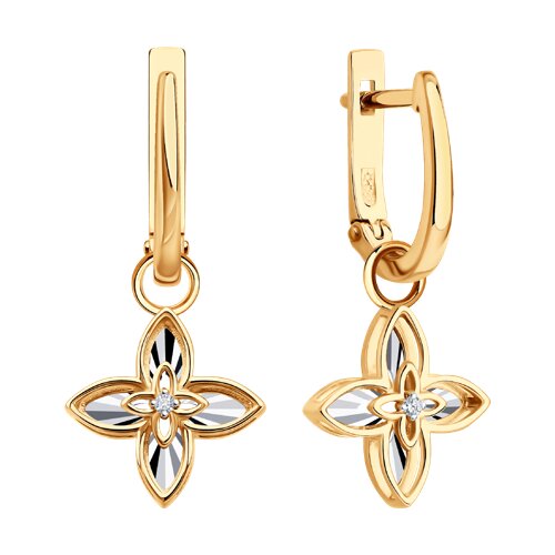 Серьги (Au 585) 1022324