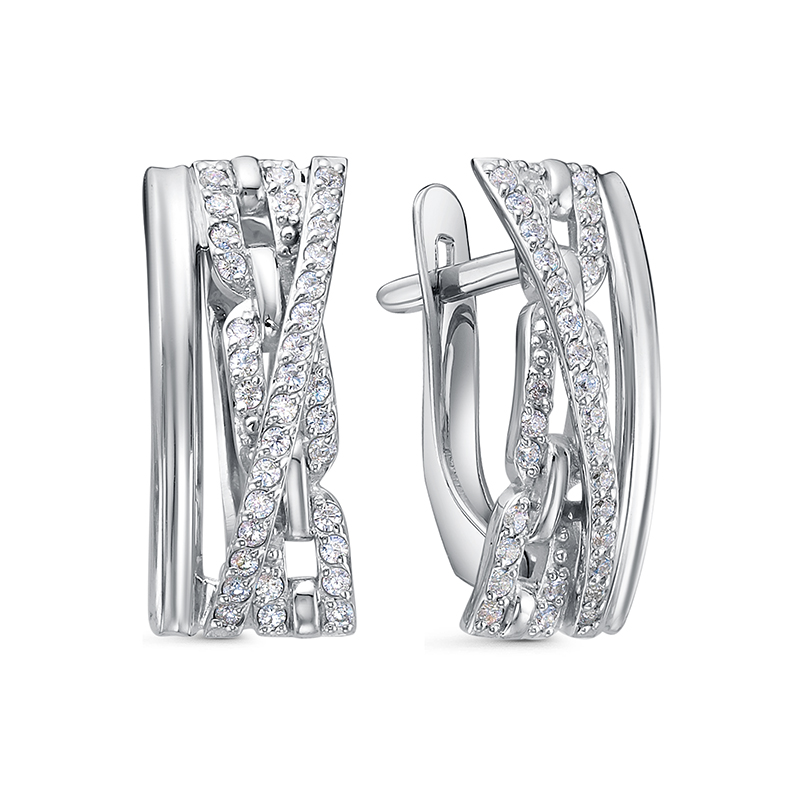 Серьги (Ag 925) с1204317