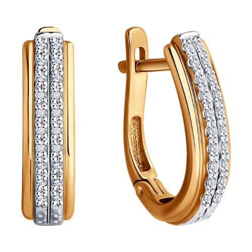 Серьги (Au 585) 1022255