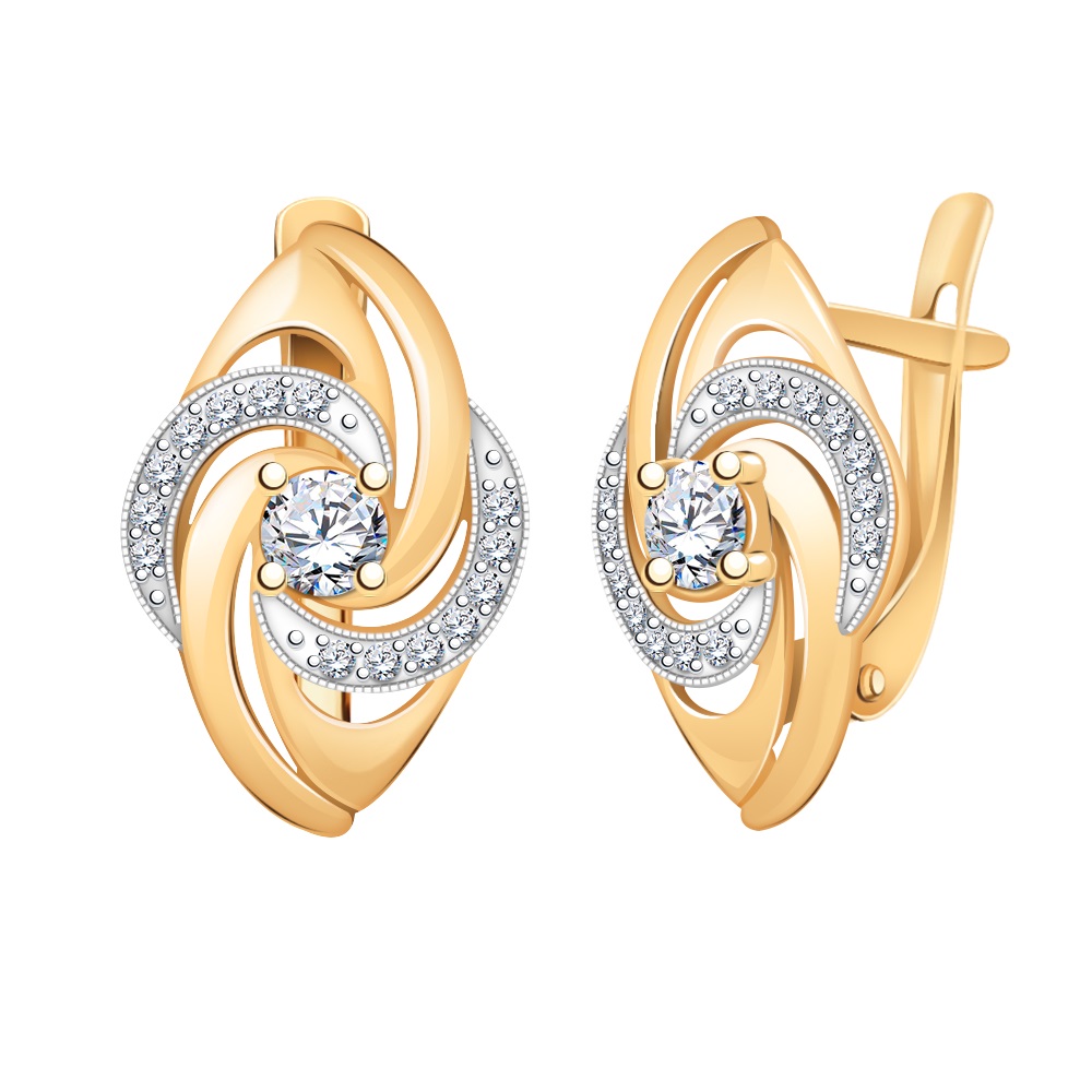 Серьги (Au 585) 20654