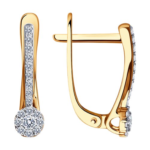 Серьги (Au 585) 1021926