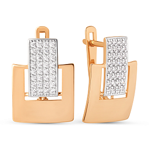 Серьги (Au 585) 016972-1102