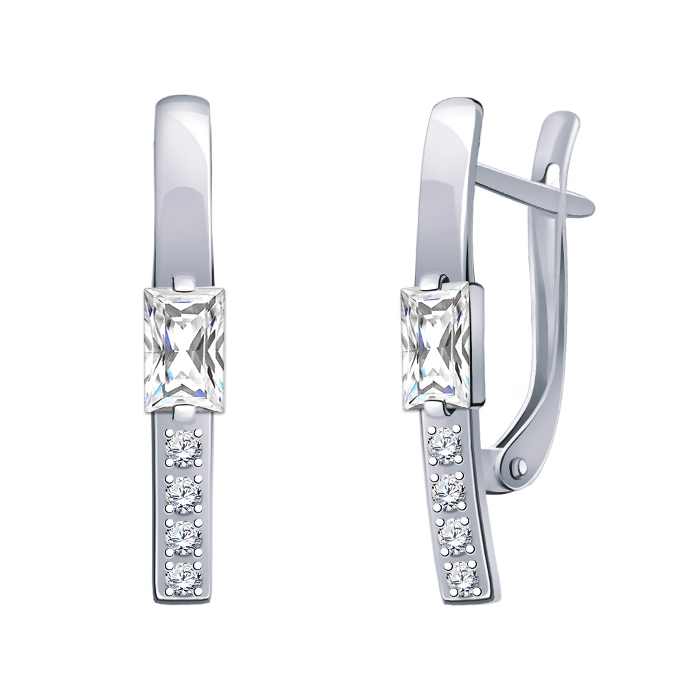 Серьги (Ag 925) 21134-925с