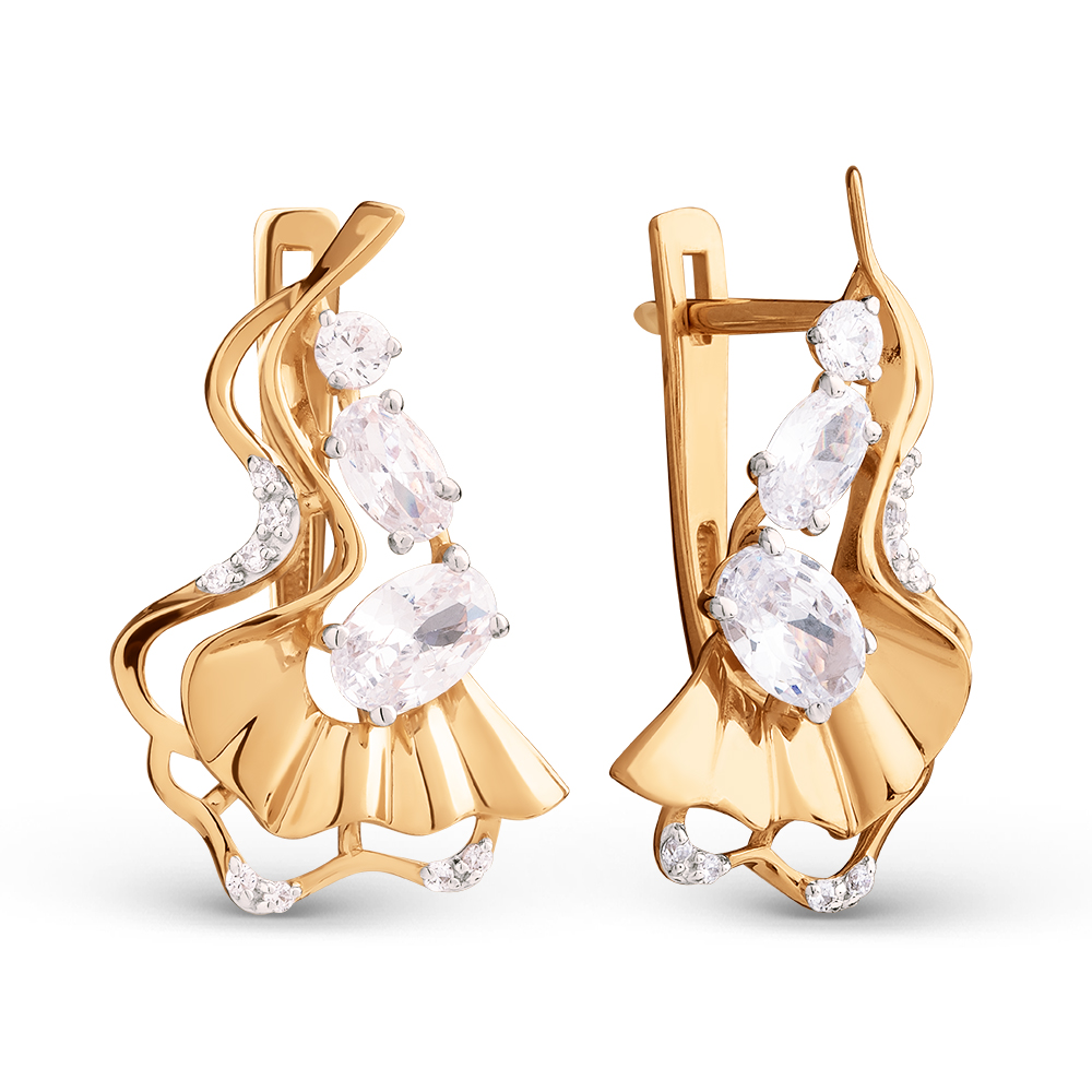 Серьги (Au 585) 033792-1102