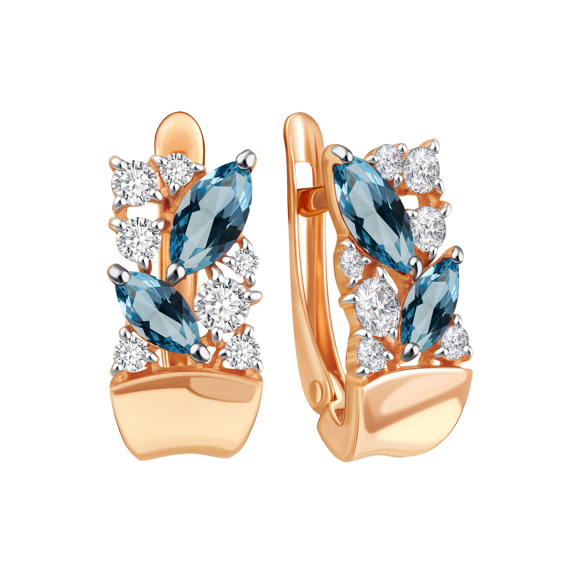 Серьги (Au 585) 02-52-0491-09